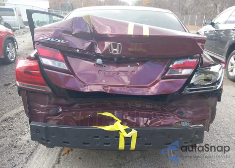 2013 Honda Civic Lx z USA, uszkodzony, nr VIN 2HGFB2F58DH582435